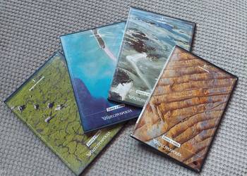 komplet płyt DVD "Ziemia z nieba" część 1-4