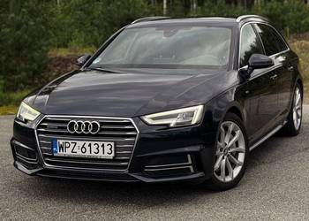 Audi A4 B9 3.0 Diesel Quattro 3xS-line FullOpcja ZAREJESTROWANE