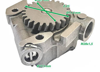 Pompa Olejowa Silnika M28x1,5 DEUTZ-FAHR / 4157010, 4158299