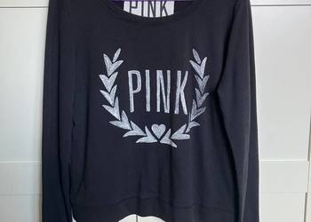 Czarna lekka bluza Victoria's Secret Pink USA
