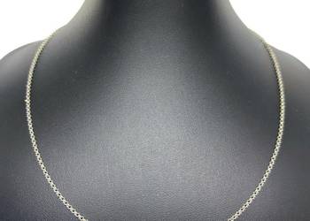 Srebrny Łańcuszek Próby 925 2,65g Długość 45,5cm Rolo