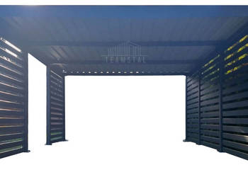 CarPort PREMIUM wiata samochodowa 5x6 dodatkowa zabudowa TS1223