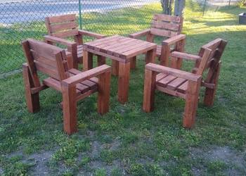 Zestaw mebli ogrodowych.