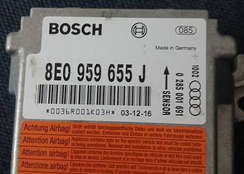Audi A4 B6 B7 Moduł sensor Air Bag 8E0959655J