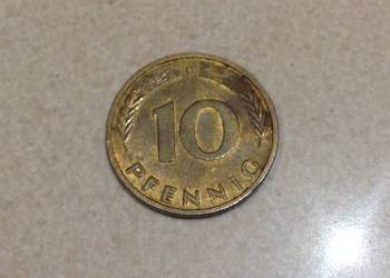 Moneta 10 PFENNIG 1982 r