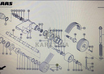 CLAAS 00 0951 323 1/CLAAS Corto koło pasowe