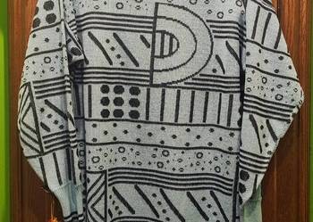 Sweterek miętowy we wzory rozm. L/40 MONDI