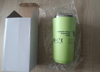 Kubek termiczny Lungogo - Limonkowy