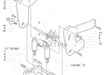 New Holland T6010 Jarzmo 5198404