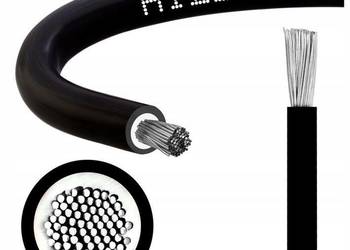 Kabel PV SOLARFLEX®-X H1Z2Z2-K 6mm2 CZARNY UV odporny - 3.99 zł/mb