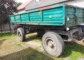 Przyczepa D55 Wywrotka Trzystronna 6 tonowa