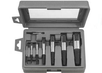 Zestaw 8 wkrętaków do zerwanych uszkodzonych śrub