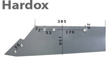Lemiesz 30ha! HARDOX MRSS1590/L części do pługa GASSNER