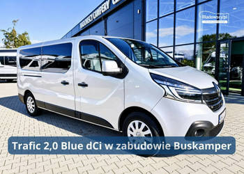 samochody kempingowe Renault TRAFIC od BusKamper Od ręki - Półintegra na p…