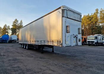 firana Schmitz Cargobull FIRANKA MEGA 2007 NOWE PLANDEKI DACH PODNOSZONY F…