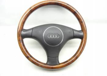 AUDI A6 C5 A8 D2 KIEROWNICA AIRBAG DREWNIANA BLUES