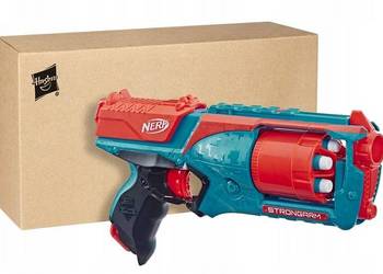 Nerf Pistolet N-Strike Elite Wyrzytnia Strongarm E5750 + 6X Strzałki Elite…