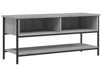 Szafka pod TV szary dąb sonoma 100x35x45 cm WM-832786