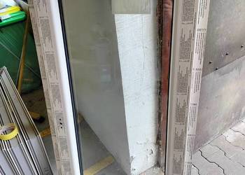 Okno PCV - 67,7 x 143,8   DĄB BAGIENNY OD ZEWNĄTRZ
