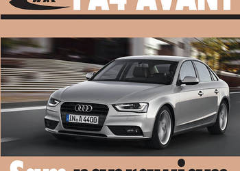 # AUDI A4 i A4 AVANT (B8) modele 2007-2015