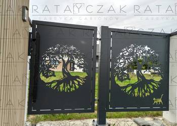 Ogrodzenia z blachy ciętej CNC