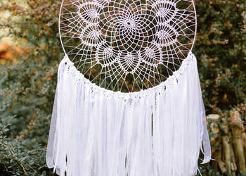 Łapacz snów-dream catcher-wesele boho-45 cm