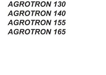 Deutz Fahr Agrotron 130 140 155 165 instrukcja napraw