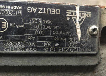 Deutz TCD 2012 L06 4V - Głowica Cylindrów