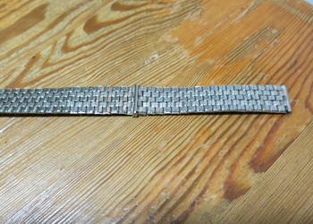 Bransoletka do zegarka, stalowa, 17,5 cm