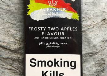 MELASA AL FAKHER - tytoń 250 g, dwa jabłka