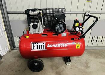 Kompresor olejowy sprężarka powietrza FINI MK103-100L-2M powystawowa
