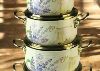 229 zł Garnki emaliowane Lawenda Masterpan