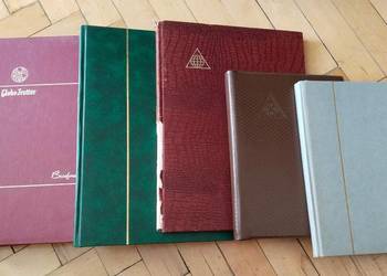 5 klaserów znaczków i kopert.