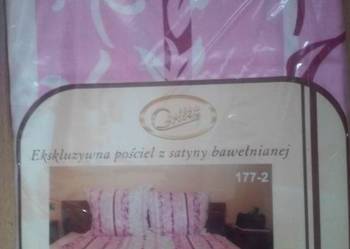 Pościel z satyny bawełnianej