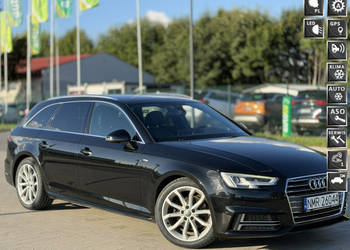 Audi A4 Avant 2.0 TDI / 150KM FULL LED PEŁEN S-LINE ! Automat Ambient Półs…