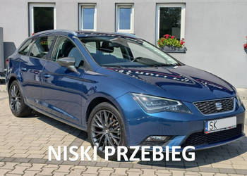 Seat Leon wersja ST * 1.6TDI 110KM * mały przebieg * ekonomiczny * ICDauto…