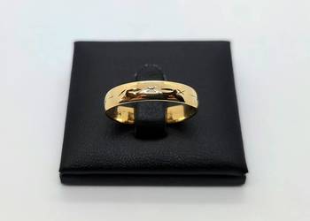 Złota obrączka próby 585 - 2,94g (Rozmiar 22)