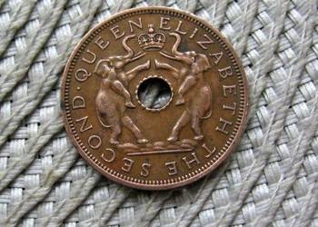 Rodezja i Niasa 1 Pens 1963r