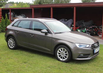Audi A 3 poj. 1.6 TDI model 2014 rok 2013 książka serwisowa RATY TRANSPORT