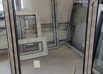 Okno PCV - 115,0 x 141,5   CZEKOLADA OD ZEWNĄTRZ