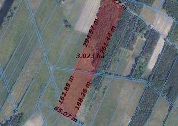 Działka budowlana pod osiedle 29400m2 Piaski gm. Koniecpol