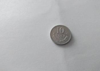 Stara Moneta 10 groszy z 1973r Z Wybitnym Znakiem Mennicy