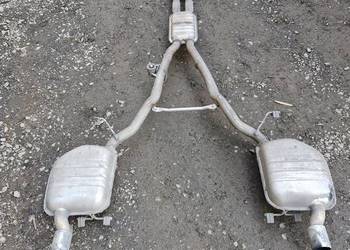 BMW 6 E63 E64 N52 WYDECH TŁUMIK ORYGINALNY KOMPLETNY 7532181 7532193