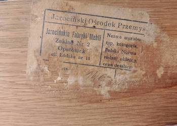Stół Jarocińskie fabryki mebli PRL