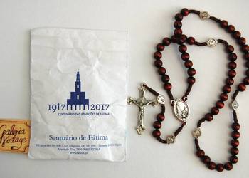 Nowy drewniany różaniec fatimski, Fatima, Sanktuarium Fatimskie Portugalia