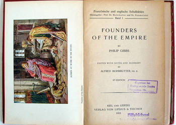 FOUNDERS OF THE EMPIRE by PHILIP GIBBS - 1918