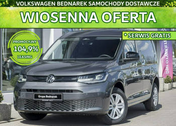 Volkswagen Caddy Cargo 2.0 TDI 122 KM 2755mm , Dostępny od ręki!