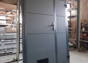 Ocieplane Drzwi Panelowe Aluminiowe- Na wymiar