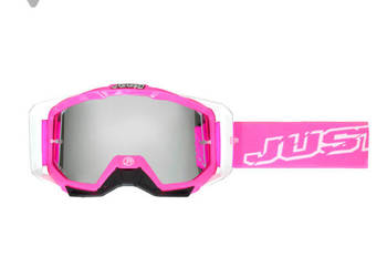 GOGLOE RÓŻOWE  JUST1 NEON PINK IRIS AUTOTECH