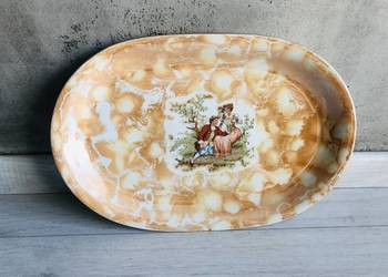 Wawel Made in Poland talerz patera taca  PRL porcelana